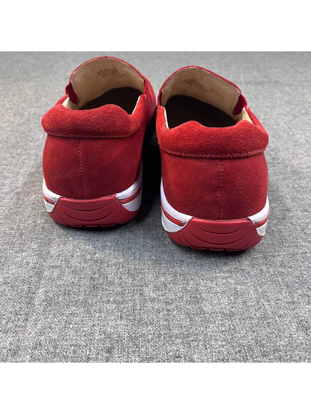 Alegria Men's Aaron Red Suede Casual Slip-on Shoes 9.5-10 (43) - Picture 5 of 7